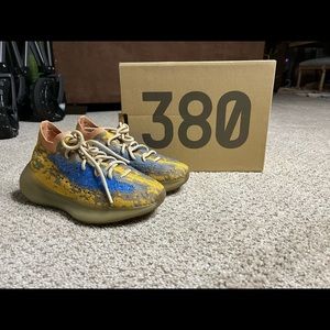 Yeezy multi color knit 380 style